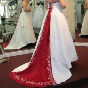 Corset Back Wedding Dress